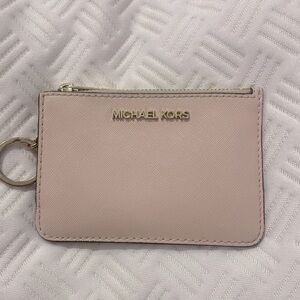 Michael Kors coin Purse Wallet Blush Pink